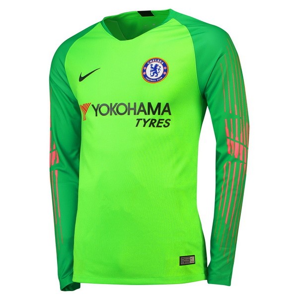 Camiseta Chelsea ML Portero 2018-19 Verde